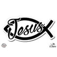 thumbnail image 1 of Jesus Christian Fish Believe - 12" Vinyl Sticker Waterproof Decal, 1 of 1