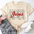 thumbnail image 1 of Jesus Christmas Bible Verse T‑Shirt, Isaiah 9:6 Tee for Faithful Believers, 1 of 6