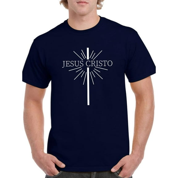 Jesus Cristo T-Shirt Men -Smartprints Designs, Male Medium