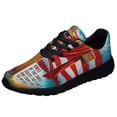 thumbnail image 1 of Jesus Cross American flag As For Me And My House We Will Serve The Lord Shoes Sneakers Black Size 10, 1 of 7