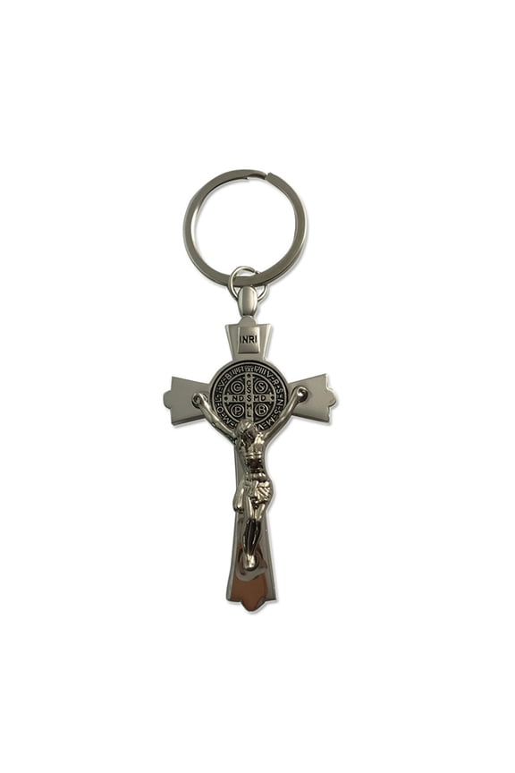 Jesus Cross Keychain Christian Religious Belief Key-Ring Jewelry Accessories
