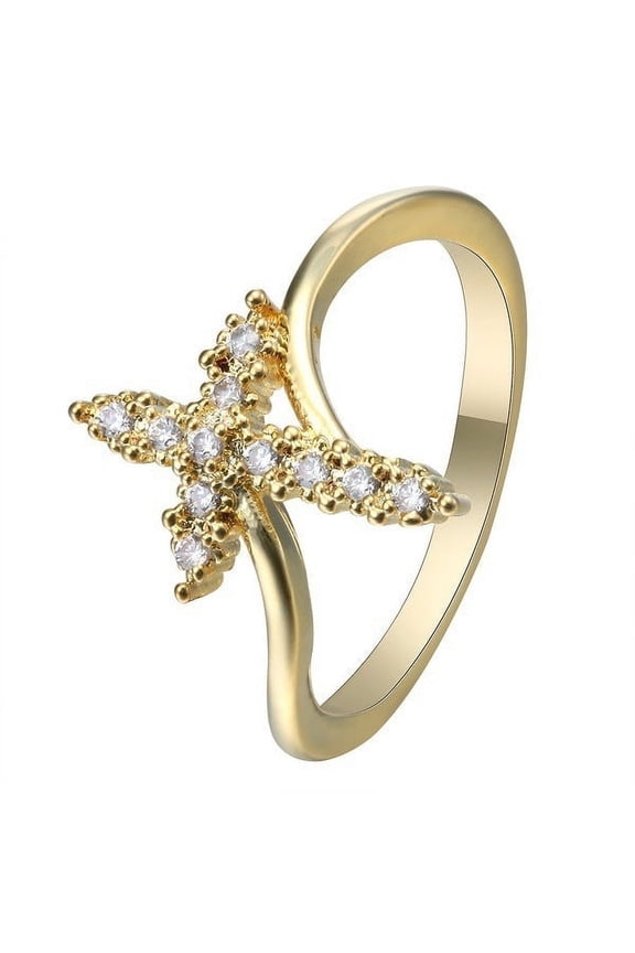 Cross Ring Religious Jewelry for Men and Women Copper European American Design Silver Gold Gift Band Ring Religious Gift Cross Jewelry