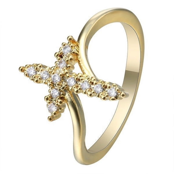 Cross Ring Religious Jewelry for Men and Women Copper European American Design Silver Gold Gift Band Ring Religious Gift Cross Jewelry
