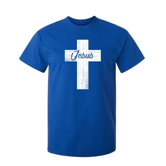Jesus Cross Sarcastic Humor Graphic Novelty Funny Tall T Shirt