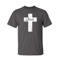 thumbnail image 1 of Jesus Cross Sarcastic Humor Graphic Novelty Funny Youth T Shirt, 1 of 1