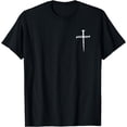 thumbnail image 1 of Jesus Cross Three Nails Christian Vintage T-Shirt, 1 of 4