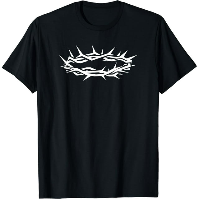 Jesus Crown of Thorn Good Friday & Easter Christian T-Shirt - Walmart.com