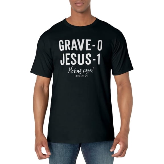 Jesus Defeated Grave on Easter Sunday He is Risen King Shirt T-Shirt