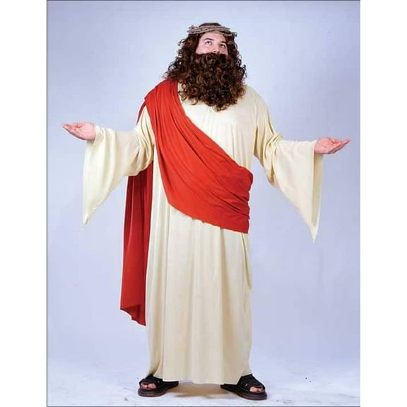 Jesus Deluxe Boy's Fancy-Dress Costume for Adult, Regular Plus Size