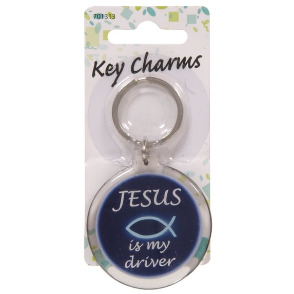 Jesus Driver Keychain
