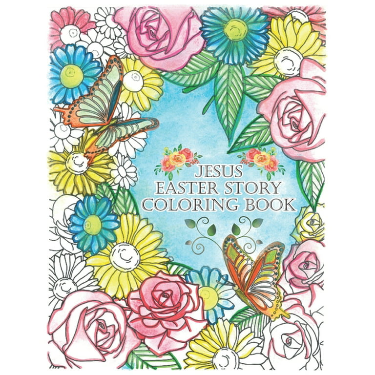 Family Time With Easter Coloring Book: Easter Coloring Books For
