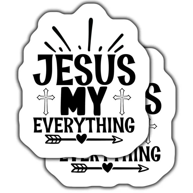 Jesus My Everything Sticker, Faith Inspired Stickers, Religious Decals, Inskindle Sticker ...