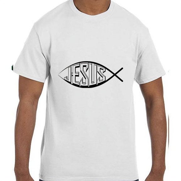 Jesus Fish Ichthus Christian T-Shirt