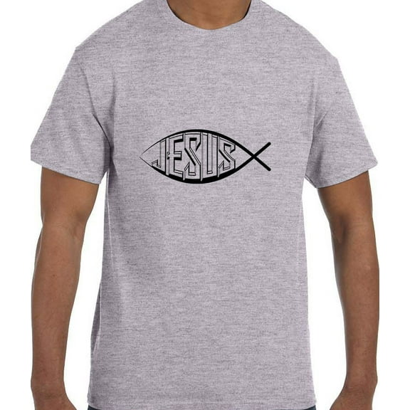 Jesus Fish Ichthus Christian T-Shirt