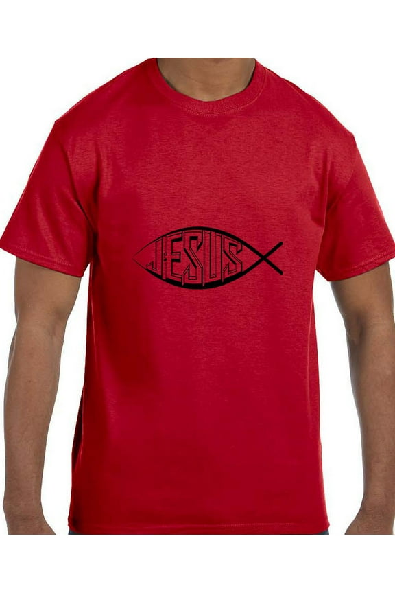 Jesus Fish Ichthus Christian T-Shirt