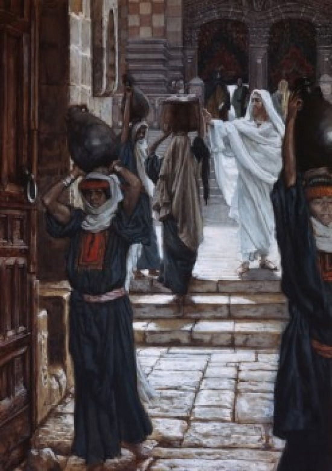 Jesus Forbids the Carrying of Vessels Through Temple James Tissot (1836-1902 French) Canvas Art - James Tissot (24 x 36)