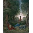 thumbnail image 1 of Jesus: Gethsemane. /Njesus Prays In The Garden Of Gethsemane As The Apostles Sleep (Matthew 26: 39). Wood Engraving After Gustave Dor_. Poster Print by  (24 x 36), 1 of 1