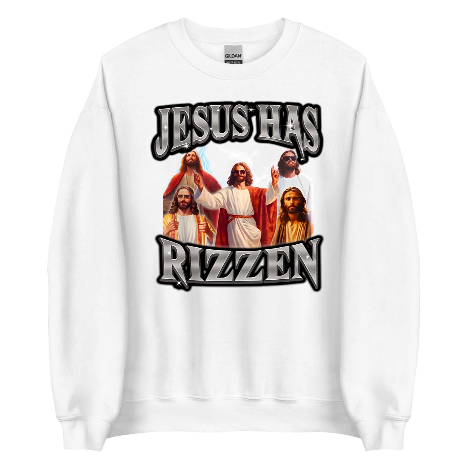 Jesus Has Rizzen - He is Rizzin' Shirt, Christian Shirt-TH10619 ...