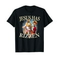 thumbnail image 1 of Jesus Has Rizzen W Rizz Jesus Funny Christian Jesus Quote T-Shirt, 1 of 5