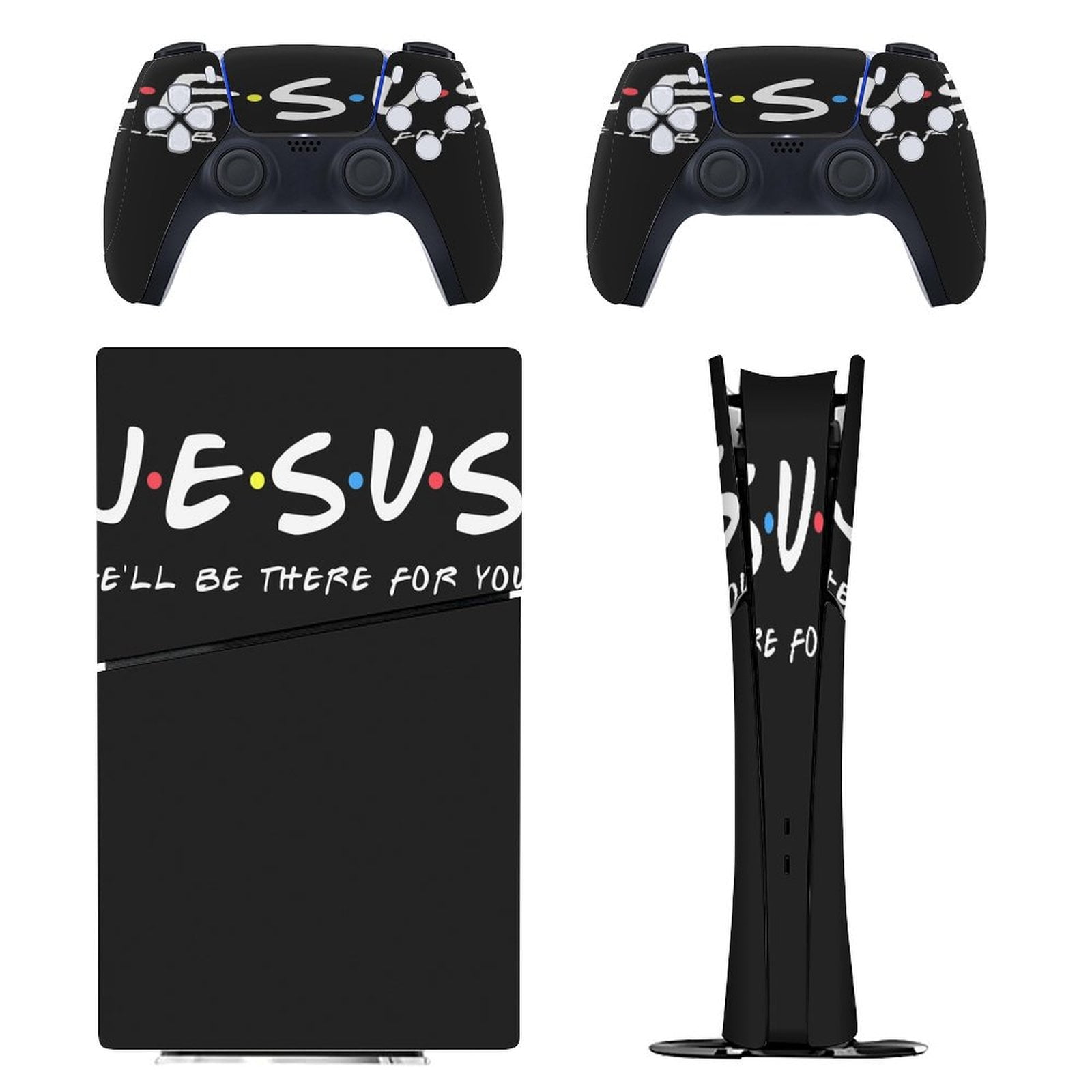 Jesus He'll Be There for You Funny Xmas PS5/PS5 Pro/PS5 Slim Digital ...