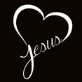 thumbnail image 1 of Jesus Heart Removable Waterproof Car Styling Window Bumper Decal Decor Sticker, 1 of 7