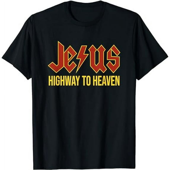 Jesus Highway To Heaven Christian Gift T-Shirt