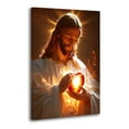thumbnail image 1 of Jesus Holding Heart Artworks Picture Print Poster Wall Art Painting Canvas Gift Decor Home Posters Decorative 24x36inch(60x90cm), 1 of 6