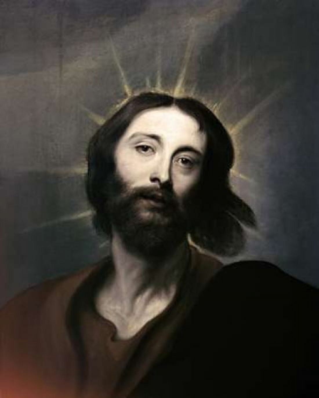 Jesus Holy Christ Canvas Art - Anthony Van Dyck (24 x 30)