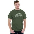 thumbnail image 1 of Jesus Holy Spirit Faith Driven Plus Size Crewneck Graphic Tee Shirt Brisco Brands 3X, 1 of 5