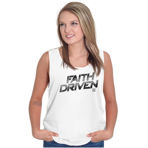 Jesus Holy Spirit Faith Driven Tank Top T Shirts Men Women Brisco Brands S