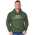 thumbnail image 1 of Jesus Holy Spirit Faith Driven Unisex Plus Fleece Graphic Hoodie Brisco Brands 3X, 1 of 5