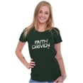 thumbnail image 1 of Jesus Holy Spirit Faith Driven Women's T Shirt Ladies Tee Brisco Brands X, 1 of 6