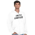 thumbnail image 1 of Jesus Holy Spirit Faith Driven Unisex Fleece Graphic Zip Up Hoodie Brisco Brands 5X, 1 of 5