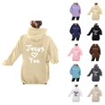 thumbnail image 1 of Jesus Hoodies for Women 2025 Long Sleeve Cute Y2K Christian Hoodie with Pockets Hooded Sweatshirt Pullover Tops, 1 of 5