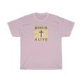 thumbnail image 1 of Jesus Is Alive Women Unisex Heavy Cotton Tee, 1 of 11