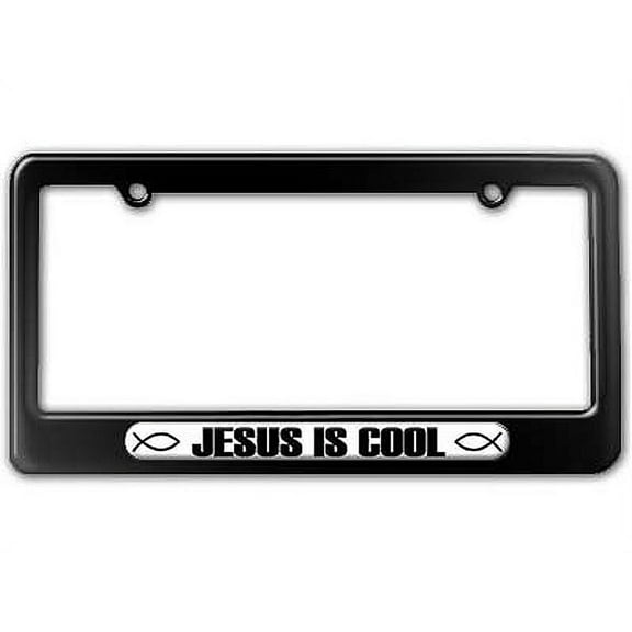 Jesus Is Cool - Religious License Plate Frame