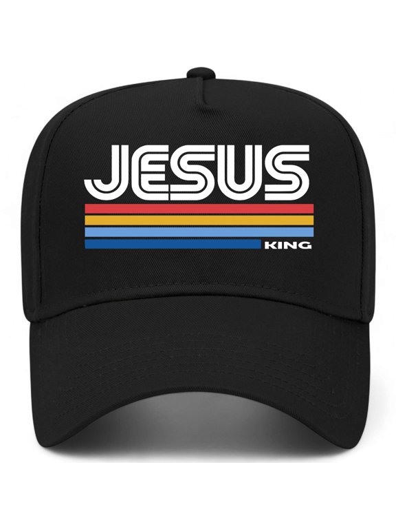 Jesus Is King Hat (Black)