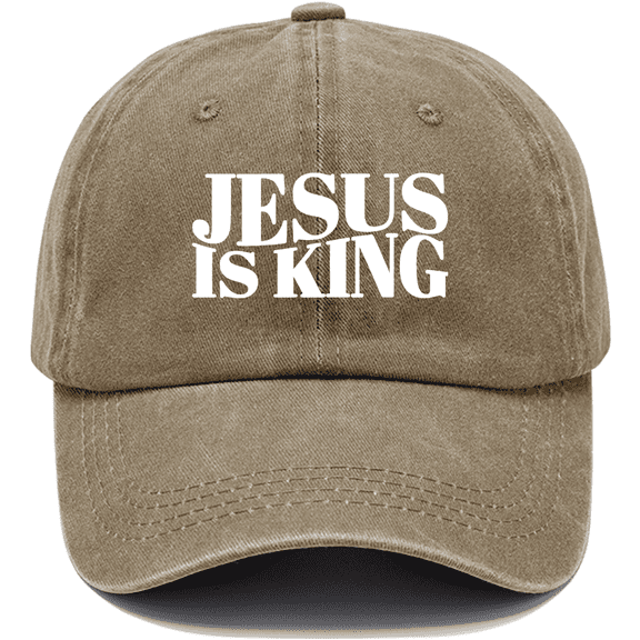Jesus Is King Hat Jesus Is King Cap