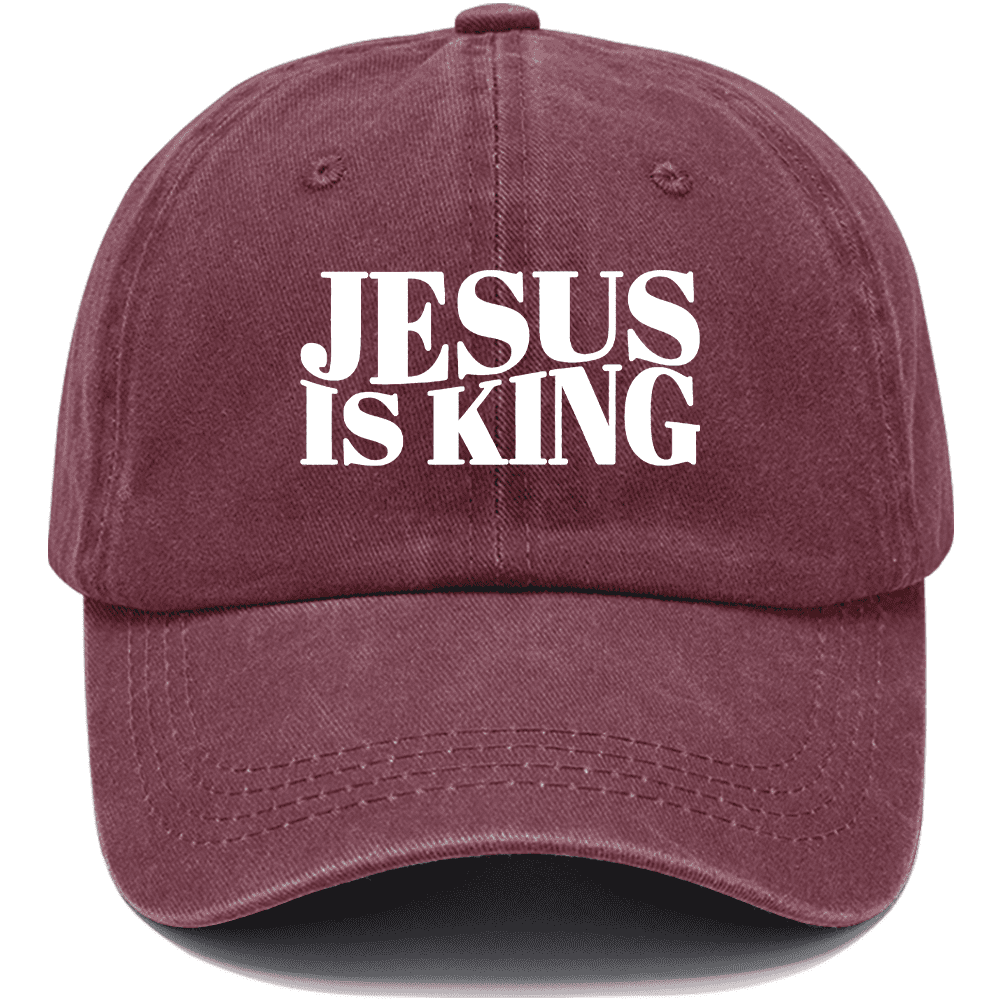 Jesus Is King Hat Jesus Is King Cap