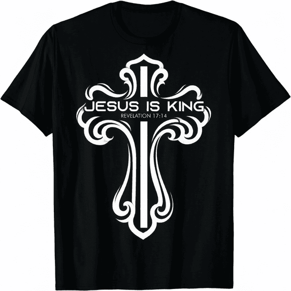 Jesus Is King Jesus Christian Men Women T-Shirt