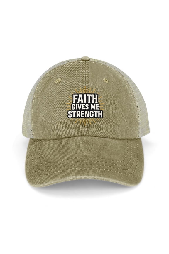 Jesus Is King Khaki Baseball Cap for Men Women, Adjustable Snapback Hats Trucker Hat