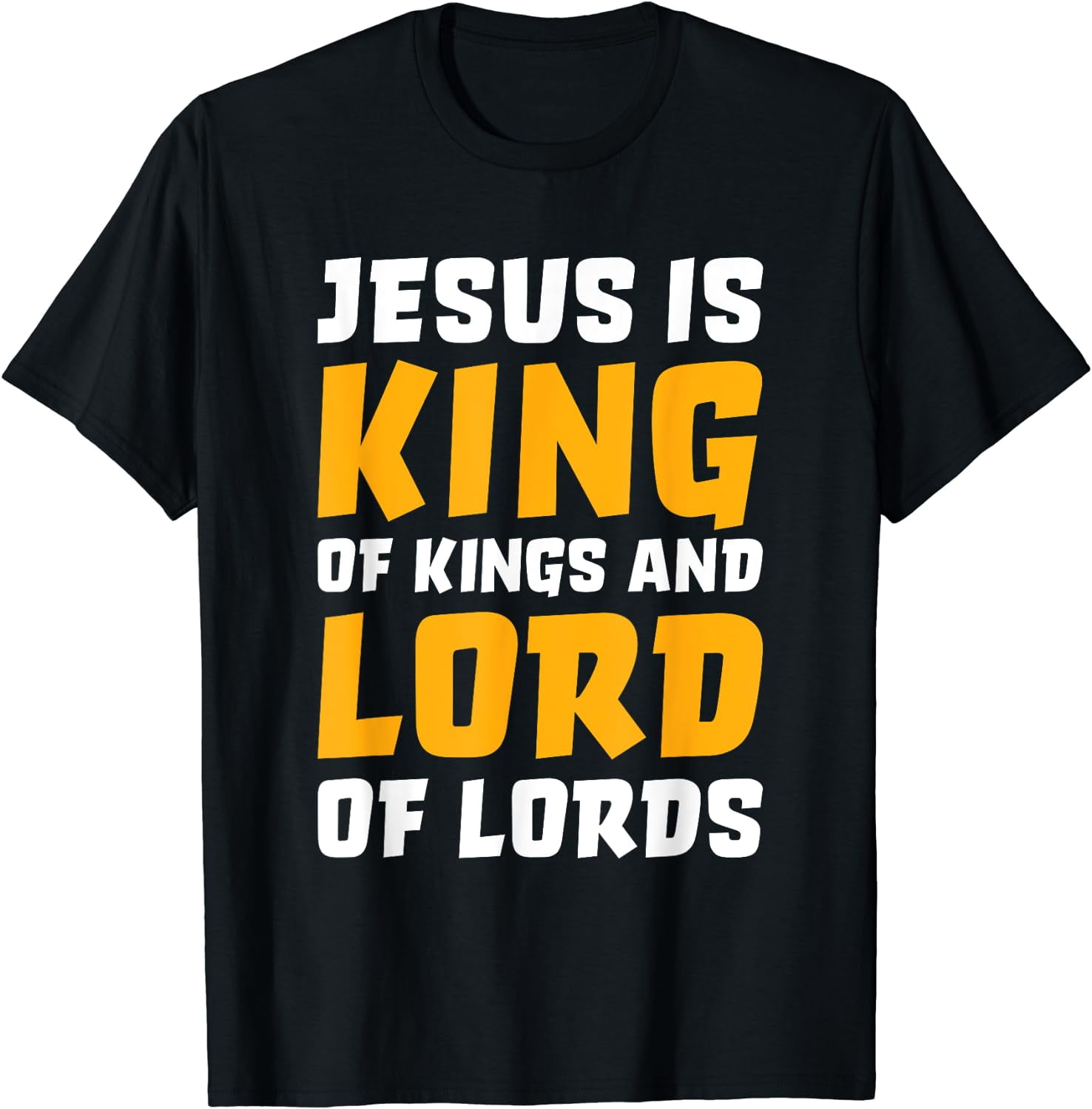 Jesus Is King & Lord Shirt Women Men Bible Verse Christian T-Shirt ...