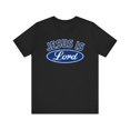 thumbnail image 1 of Jesus Is Lord Christian Faith Based Short Sleeve Tee, 1 of 6