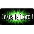thumbnail image 1 of Jesus Is Lord Green Photo License Plate, 1 of 1