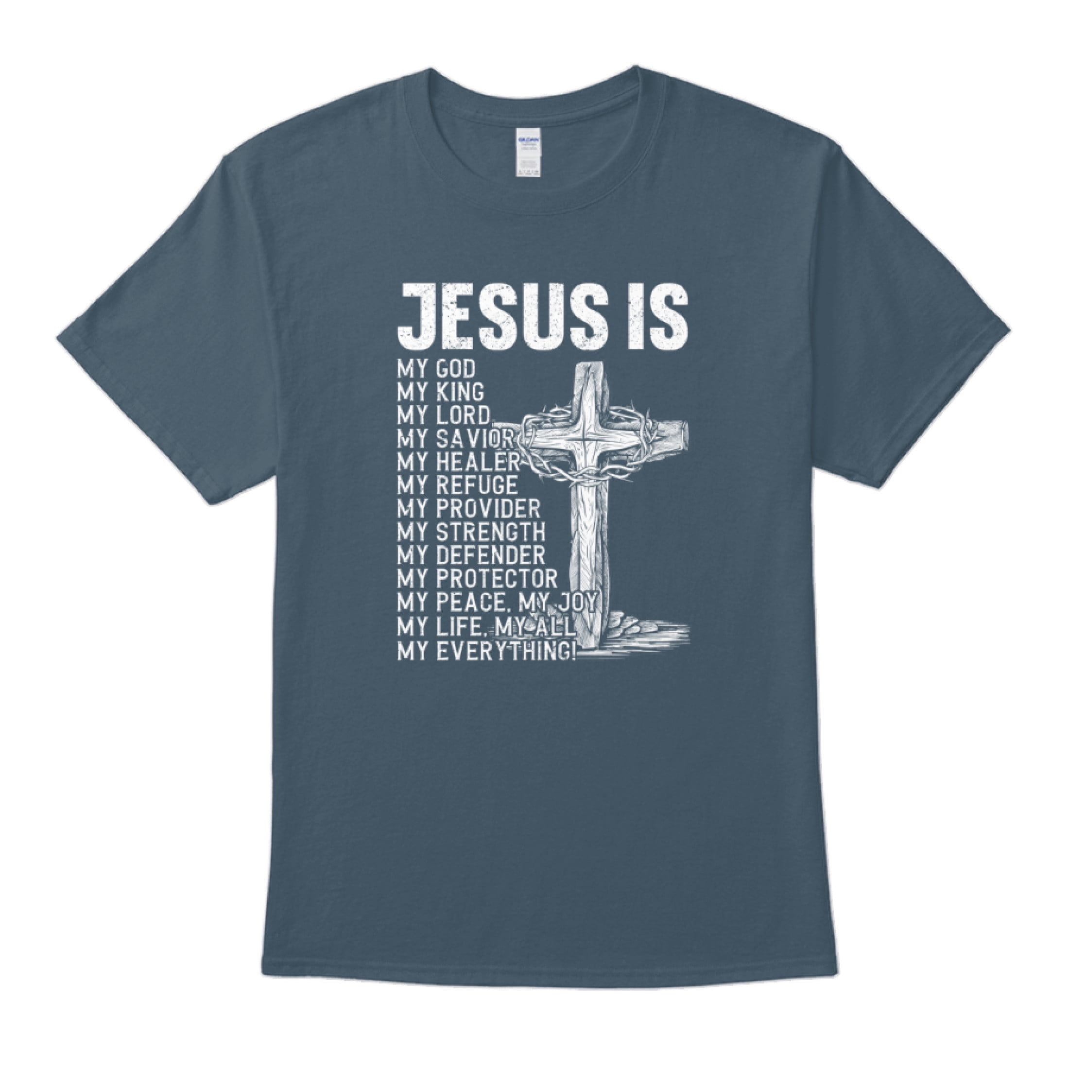 Jesus Is My Everything Religious Christian T-Shirt - Walmart.com