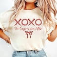 thumbnail image 1 of Jesus Is My Valentine T-Shirt, XOXO Christian Love Tee, Valentine Bow Faith Shirt, Original Love Letters Shirt, Preppy Christian Tee, 1 of 5