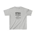 thumbnail image 1 of Jesus Is The Only Way Kids Heavy Cotton™ Tee, 1 of 9