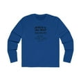 thumbnail image 1 of Jesus Is The Only Way Men's Long Sleeve Crew Tee, 1 of 5