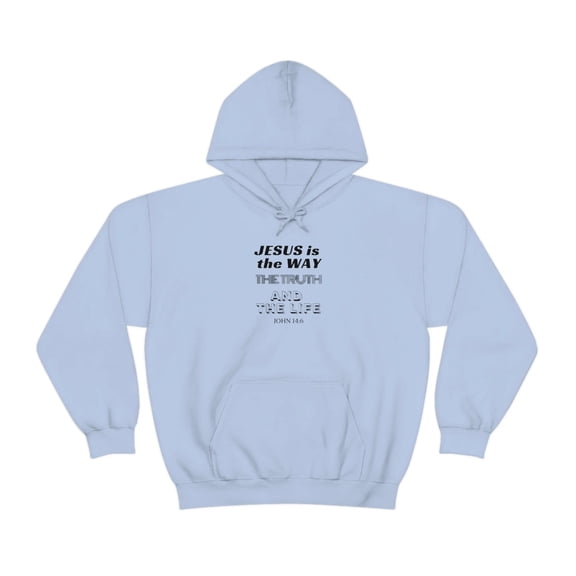 Jesus Is The Only Way Men’s Unisex Heavy Blend™ Hooded Sweatshirt