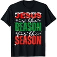 thumbnail image 1 of Jesus Is The Reason For The Season Christmas Matching Kids T-Shirt, 1 of 4